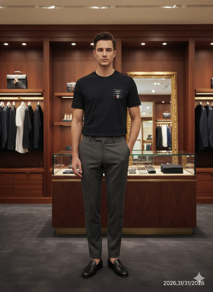 Premium Quality Regular Fit With Logo T-shirt