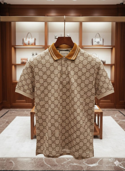 Luxury GG Monogram Polo T-Shirt