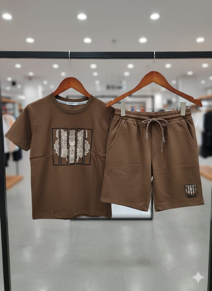 Premium Tiger printed CO-Ordinater  Set For Kids