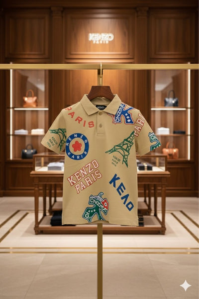 Kids Printed Polo T-Shirt Fun, Stylish & Comfortable