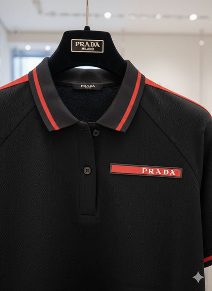 Women’s Imported Polo T-Shirt White Dress Sporty Chic Style