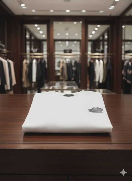 Graphic Print Logo  Drop Shoulder Tees