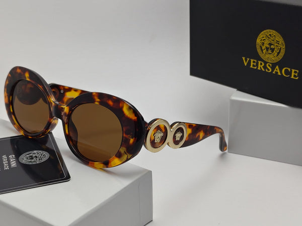 Premium  Bold Round Sunglasses  Luxury Statement Frame