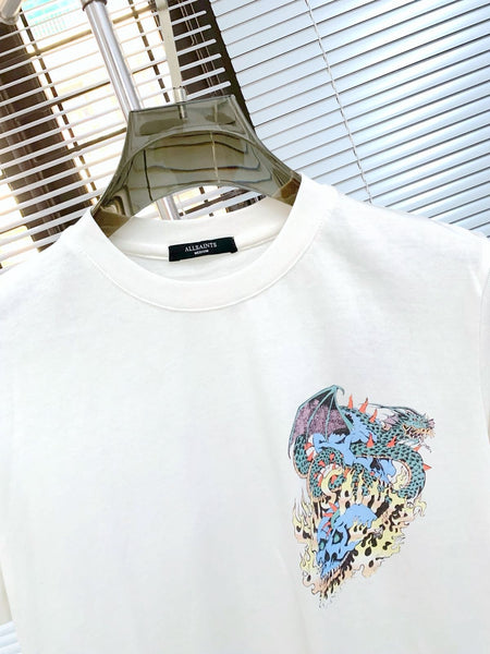 Premium Graphic Printed White T-Shirt  Trendy Street Style Collection