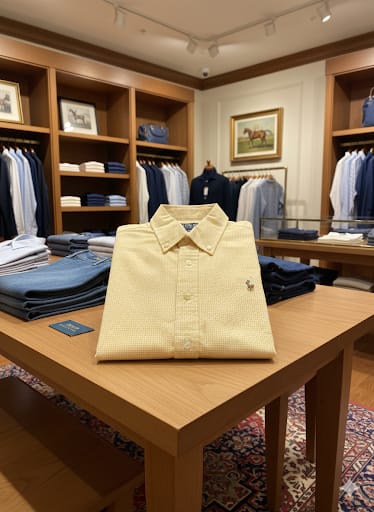 Men’s Premium Button-Down Collar Casual Shirt