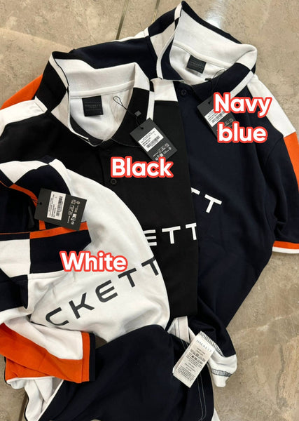 Men’s Premium Color-Block Polo T-Shirt