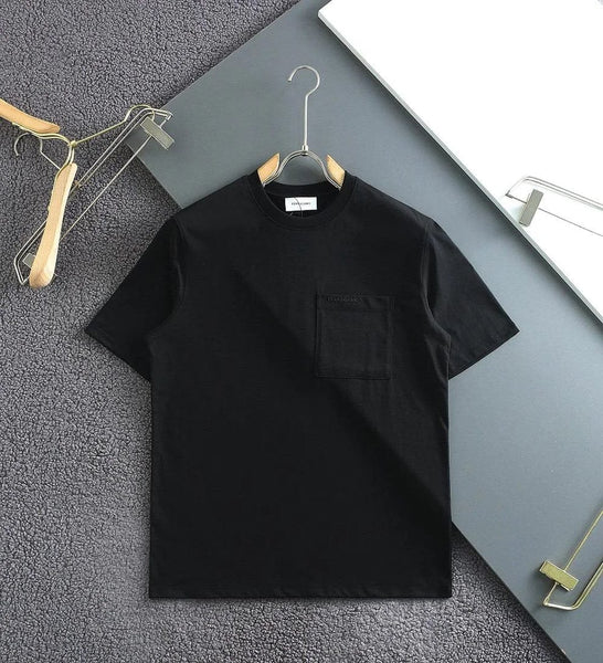 Men’s White Minimal Pocket T-Shirt Premium Everyday Wear