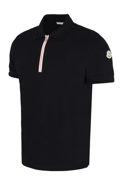 Men’s Premium Zip Polo T-Shirt Stylish Half Zip Collar