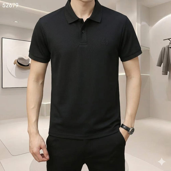 Premium Solid Polo T-Shirt Collection Classic Minimal Style