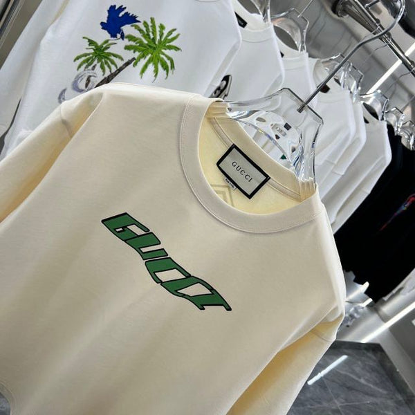 Luxury Brand Drop Shoulder Tees For Men