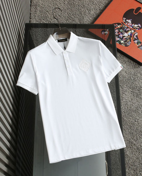 Classic White Classic Polo Shirt  Luxury Minimal Edition