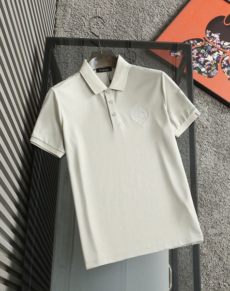 Classic White Classic Polo Shirt  Luxury Minimal Edition