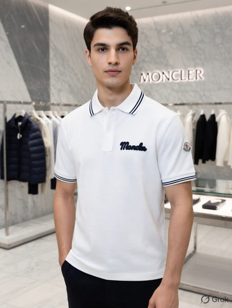 Men’s  Premium Polo T-Shirt with Contrast Collar & Sleeve Detail