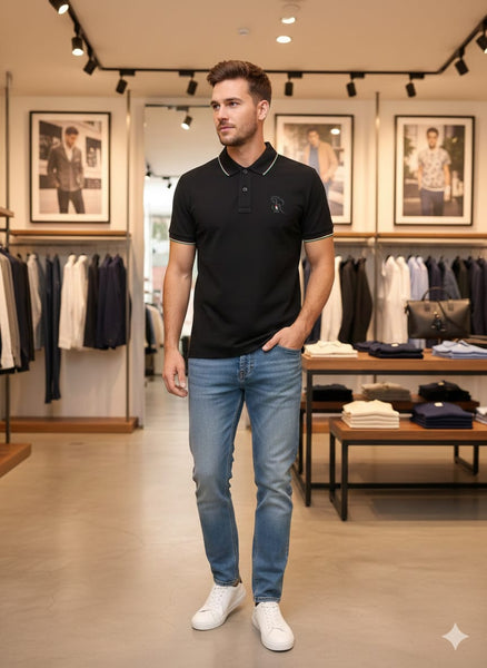 Luxury Classic Regular Fit Polo Collar T-shirt