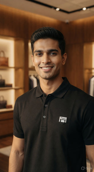 Premium Black Classic Polo T-Shirt – Stylish & Comfortable Everyday Wear