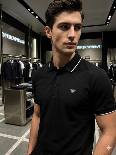 Men’s Premium  Polo T-Shirt Classic Collar Casual Fit