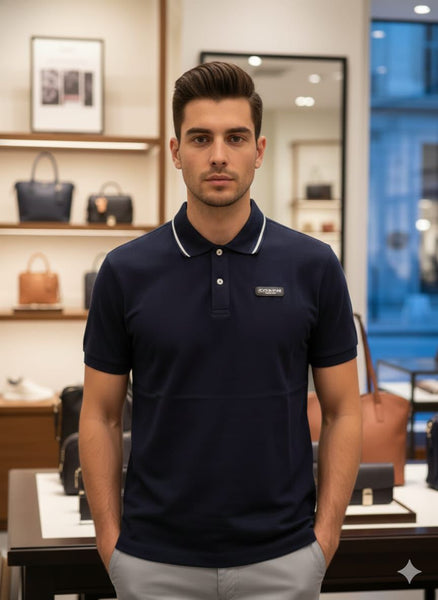 Classic Navy Polo T-Shirt – Smart, Simple & Stylish