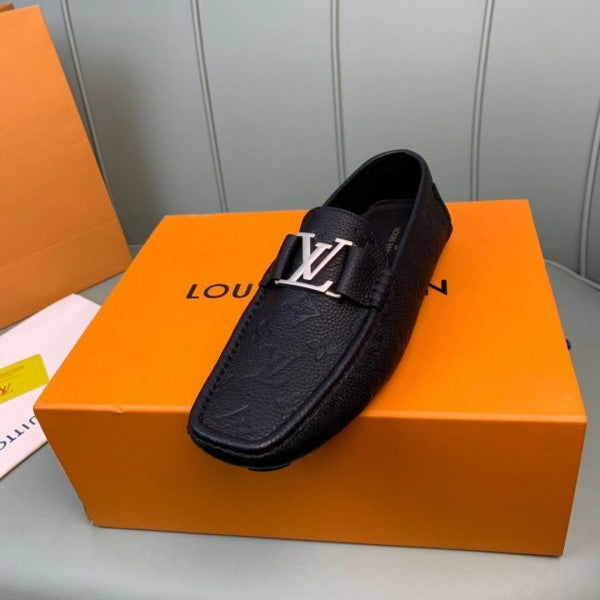 Luxury Embossed Monogram Premium Leather Loafer