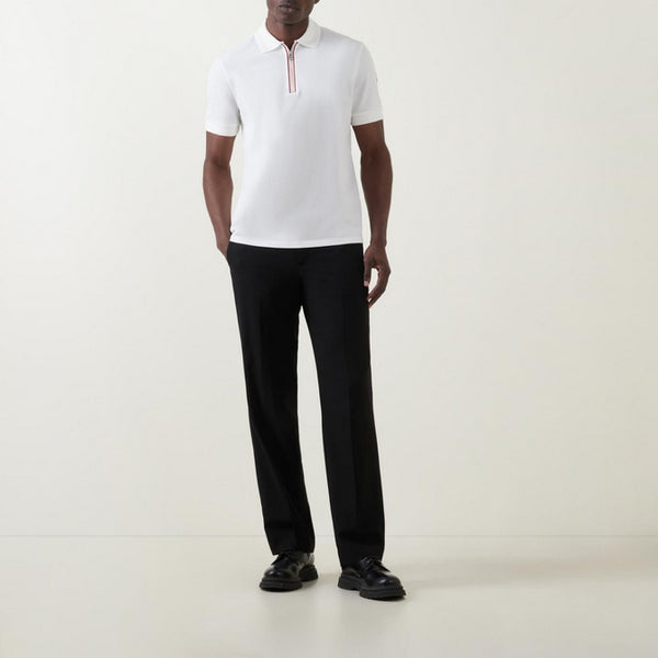 Men’s Premium Zip Polo T-Shirt Stylish Half Zip Collar