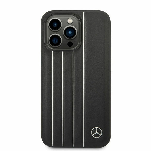 Mercedes-Benz New Urban Genuine Leather Protective Case for iPhone 13 & 14, 15 Series
