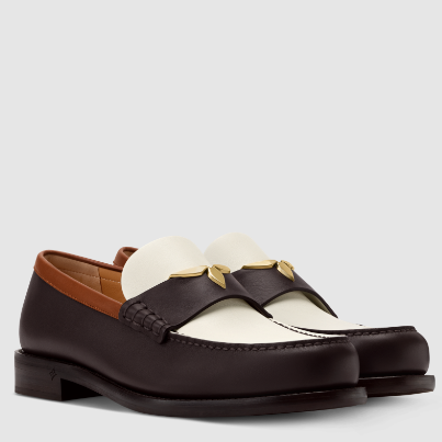 Premium Two-Tone Leather Loafers for Men