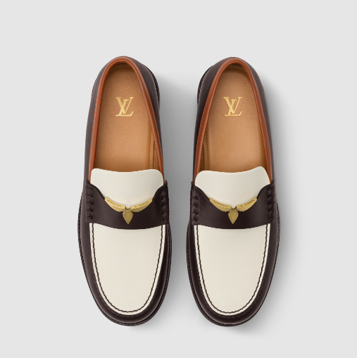 Premium Two-Tone Leather Loafers for Men