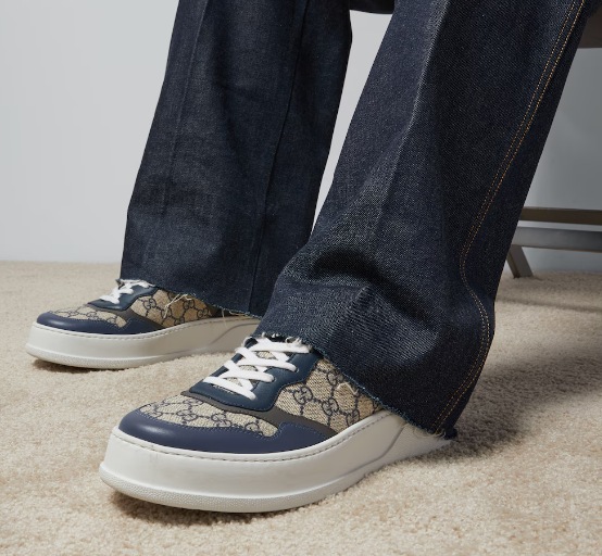 Luxury Brand  Men's Chunky Sneaker with GG