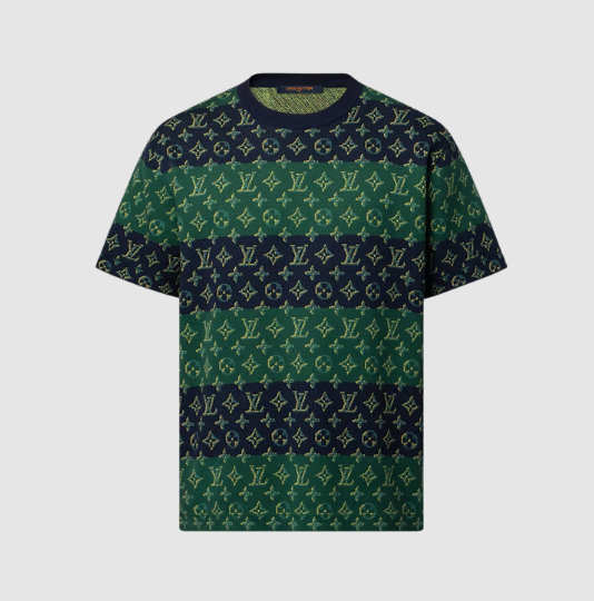 Premium Monogram Short-Sleeved Crewneck Tee