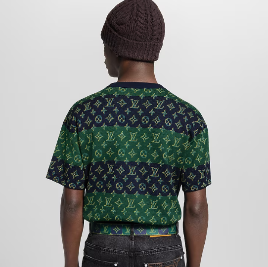 Premium Monogram Short-Sleeved Crewneck Tee