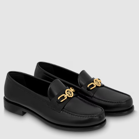 Men’s Premium Black Leather Loafers Classic Luxury Formal Style