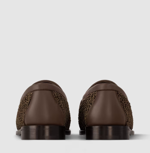 Brown Woven Loafers  Premium Luxury Casual Shoes