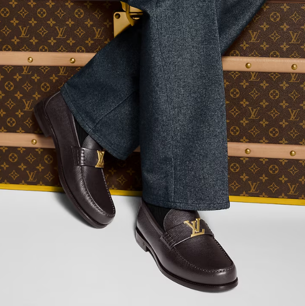 Men’s Premium Brown Leather Loafers Classic Luxury Style