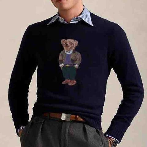 Premium Bear Wool-Cashmere Jumper