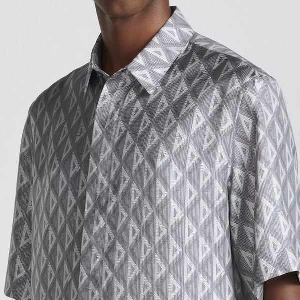 Premium Diamond Short-Sleeved Shirt