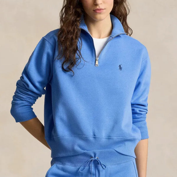 Imported Fleece Half-Zip Sweatshirt