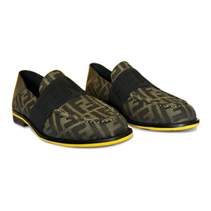All Over Initial Loafers For Men
