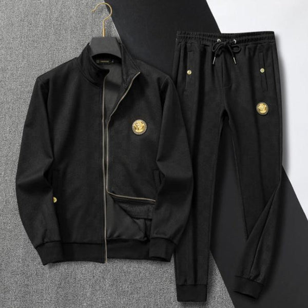 Imported Tracksuit  Golden Medusa Logo