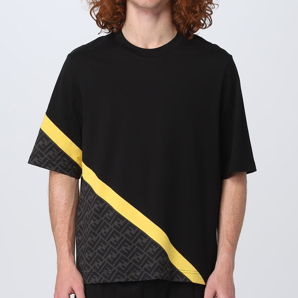 Premium Branded   Diagonal Jersey  Drop Shoulder T-shirt