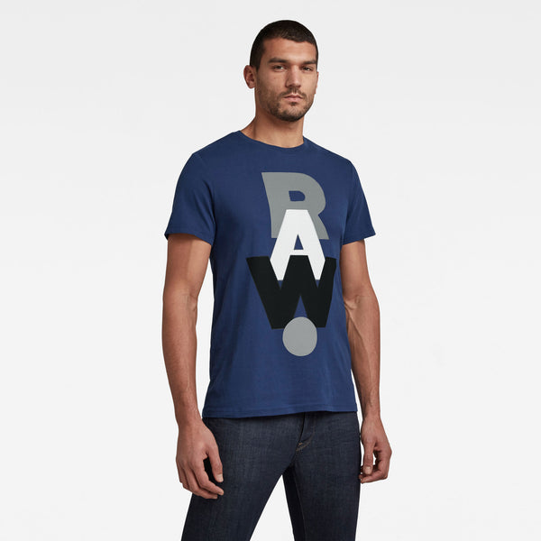 Premium Printed Blue   T-shirt