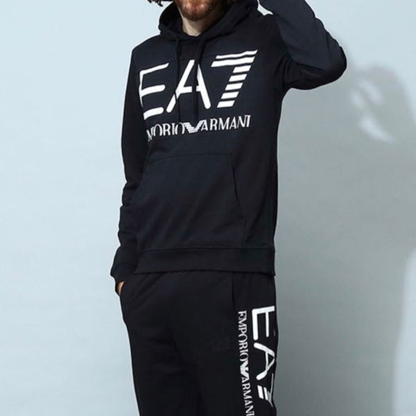 Premium Tracksuit Set Iconic Style in Black & Cream