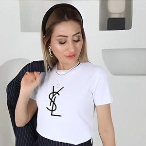 Premium Women  Cotton Logo t-shirt