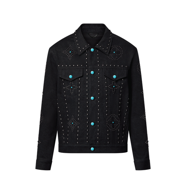 Luxury Embroidered Denim Jacket