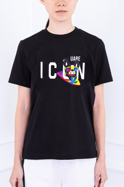 Premium Icon Logo-Print T-shirt