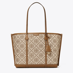 Perry T Monogram Triple -Compartment Tote