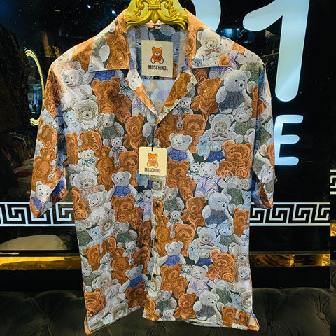 Premium Teddy Printed Effect Shirt For Men