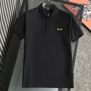 Cotton Polo Shirt With Logo Embroidery