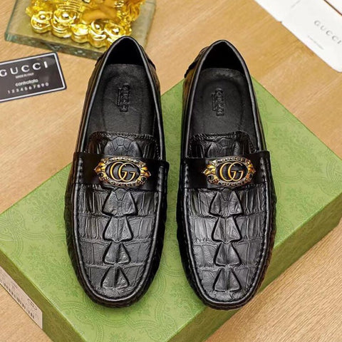 Men Ultimate Premium Loafers With Logo Initial