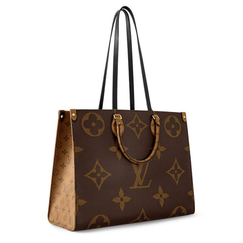 Initial Print And Embossed Leather Bag – Yard of Deals