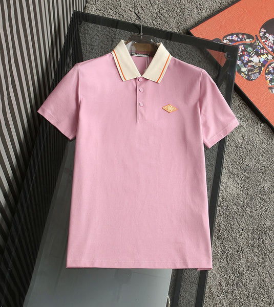 Cotton Polo T-Shirt With Interlocking G