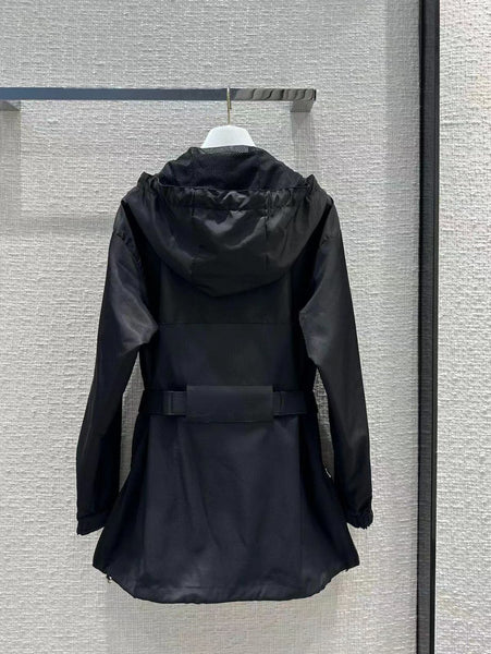 Women Branded Technical fabric anorak Jacket